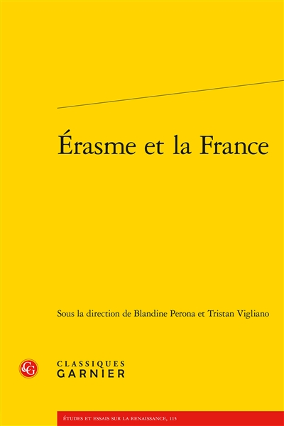 Erasme et la France