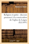 Religion et patrie :...