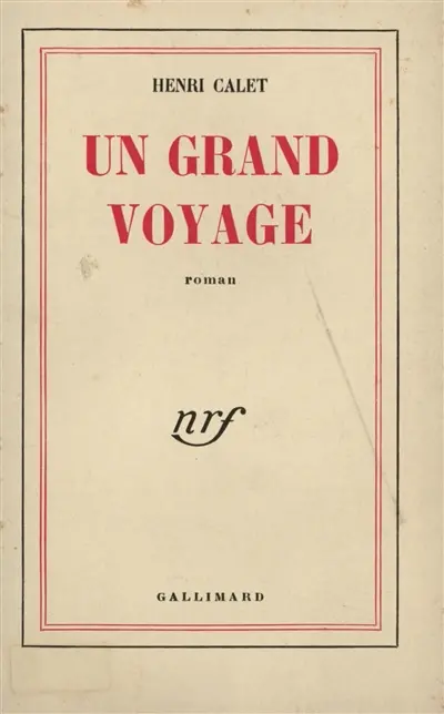 Un grand voyage