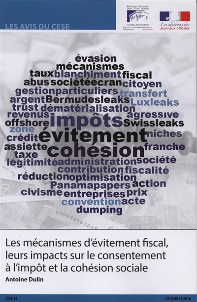 Les mécanismes d'évitement fiscal, leurs impacts sur le consentement à l'impôt et à la cohésion sociale