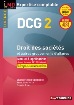 DCG 2 : droit des sociétés et autres groupements d'affaires : manuels & applications
