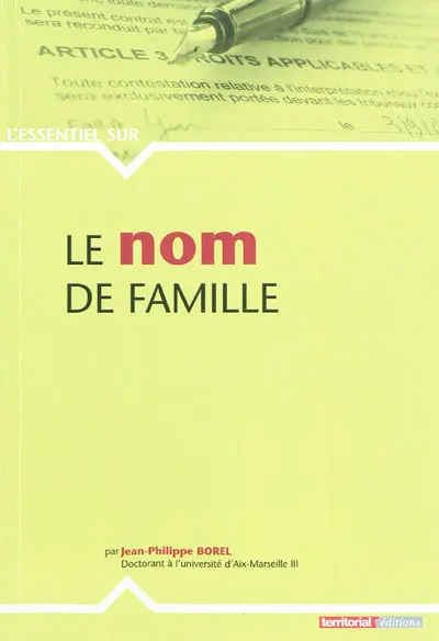 Le nom de famille