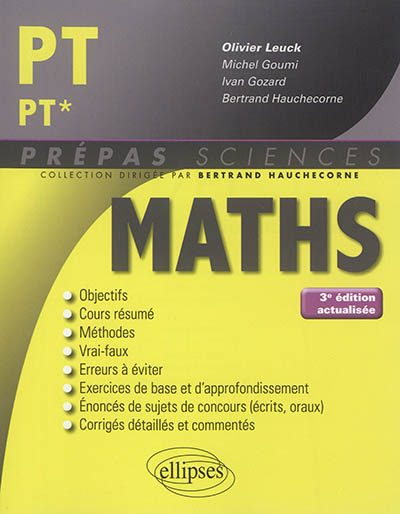 Maths PT, PT*