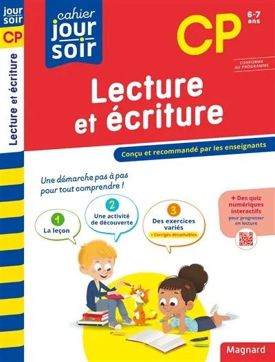 Lecture et écriture CP, 6-7 ans : conforme au programme