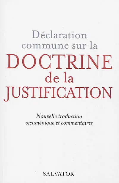 Déclaration commune sur la doctrine de la justification