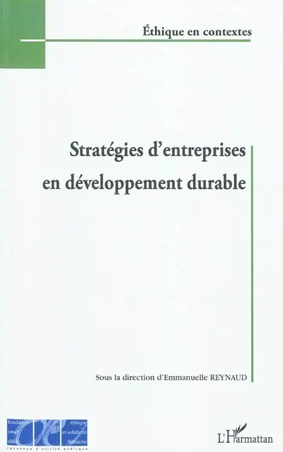 Stratégies d'entreprises en développement durable