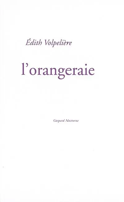 L'orangeraie