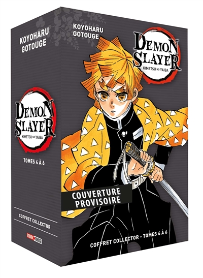 Demon slayer : Kimetsu no yaiba : coffret collector tomes 4 à 6