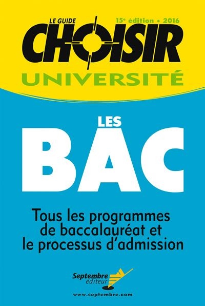 Le guide Choisir université...