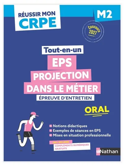 EPS, projection dans le métier : épreuve d'entretien, oral M2 : concours 2027