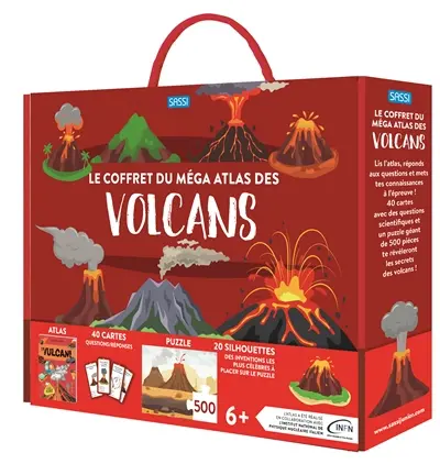 Le coffret du méga atlas des volcans