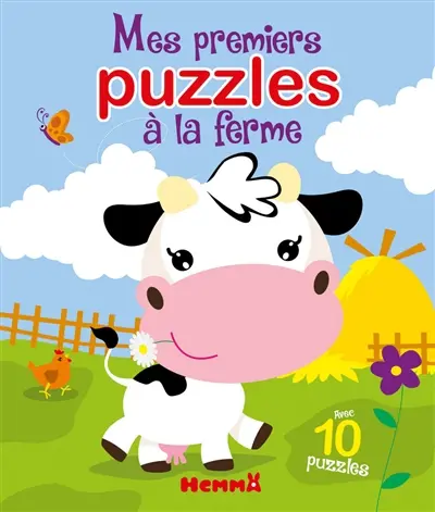 Mes premiers puzzles à la ferme