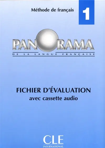 Panorama de la langue française, niveau 1 : méthode de français, fichier d'évaluation