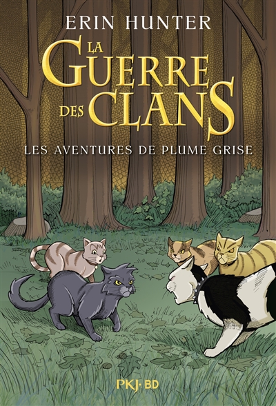 la guerre des clans. les aventures de plume grise