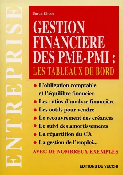 Gestion financière des PME-PMI : les tableaux de bord
