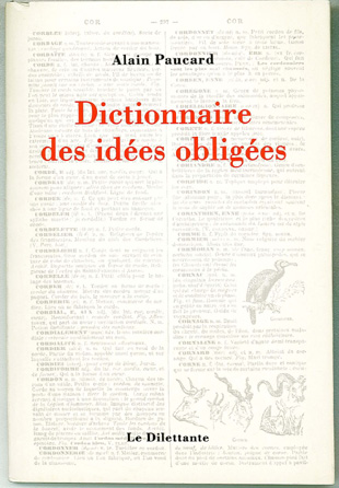 Dictionnaire des idées obligées