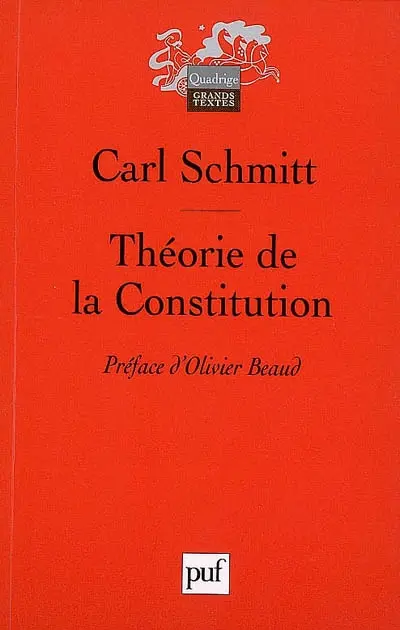 Théorie de la Constitution