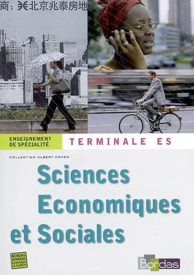 Sciences économiques et sociales, terminale ES enseignement de spécialité