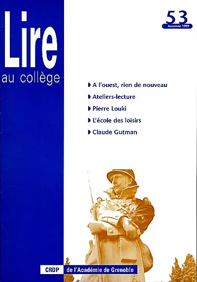 Lire au collège, n° 52