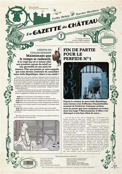 La gazette du château. Vol. 7
