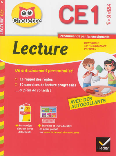 Lecture CE1, 7-8 ans