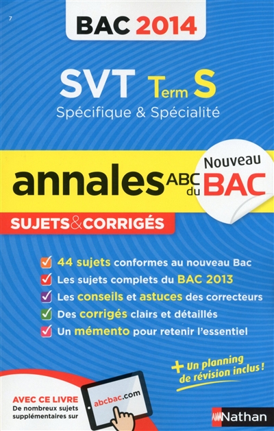 SVT, terminale S,...