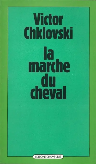 La marche du cheval