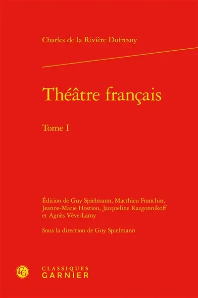 Théâtre français. Vol. 1