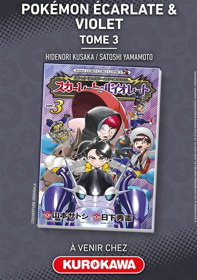 Pokémon : Ecarlate et Violet. Vol. 3