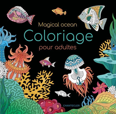 Magical ocean : coloriage pour adultes