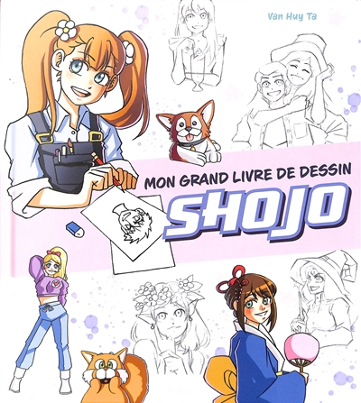 Mon grand livre de dessin shojo