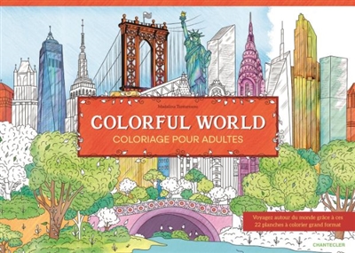 Colorful world : coloriage...