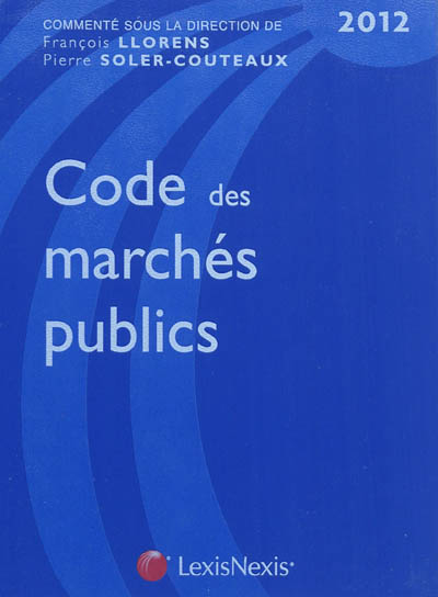 Code des marchés publics 2012