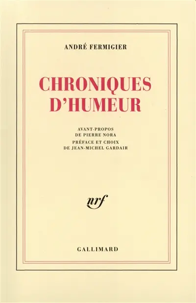 Chroniques d'humeur