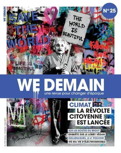 We demain : une revue pour changer d'époque, n° 25. Climat, la révolte citoyenne est lancée