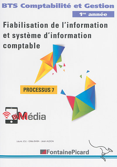 Processus 7, applications PGI : fiabilisation de l'information et système d'information comptable : BTS comptabilité et gestion, 1re année