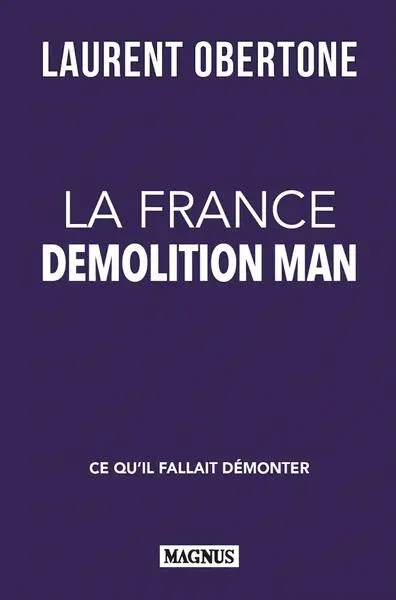La France Demolition man : ce qu'il fallait démonter : essai