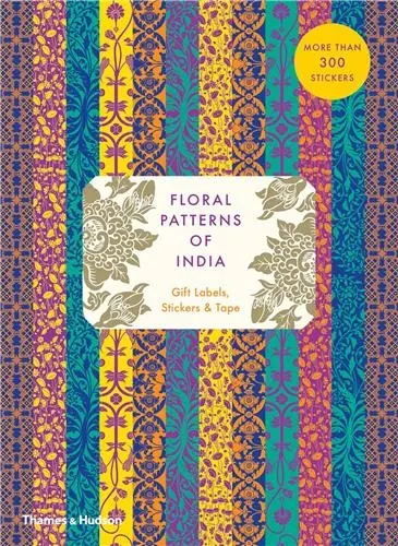 Floral Patterns of India Sticker & Tape Book