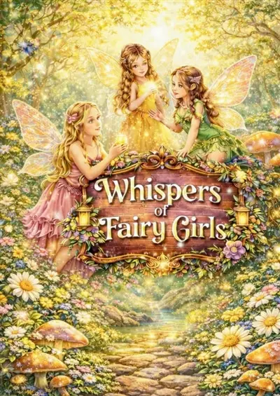 Whispers of Fairy girls : Coloringbook for adults