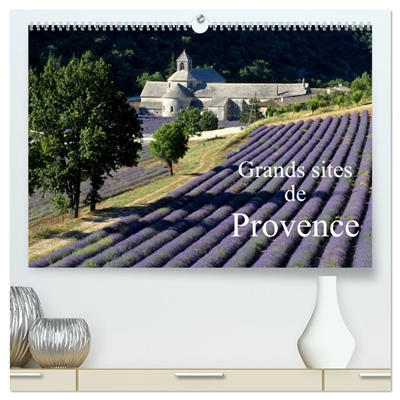Grands sites de Provence (Calendrier mural 2026 DIN A2 vertical) calendrier de bureau : Découvrez 12 grands sites de Provence dans leurs plus belles parures. De très belles images de cette région visitée par les touristes du monde entier.