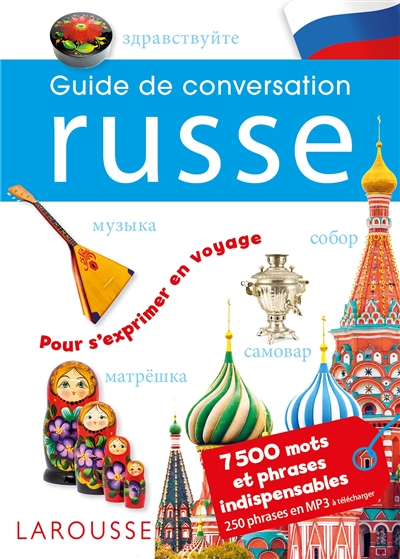 Guide de conversation russe : 7.500 mots et phrases indispensables