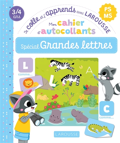 Mon cahier autocollants...