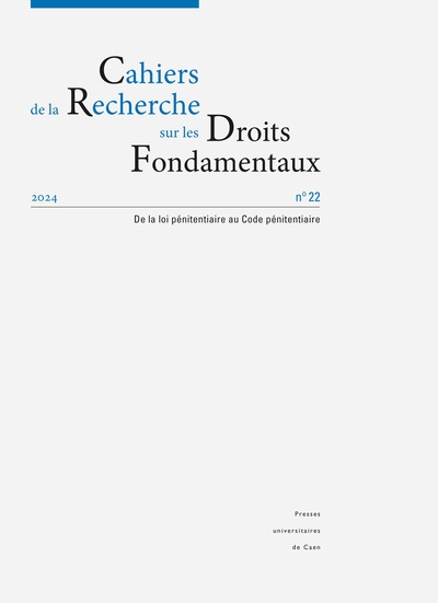 Cahiers de la recherche sur...