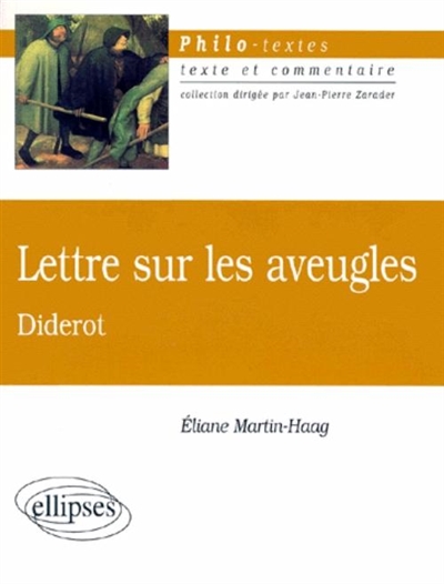 Lettre sur les aveugles, Diderot