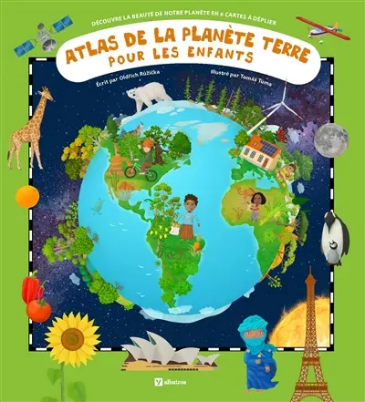 Atlas de la planète Terre pour les enfants
