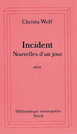 Incident : nouvelles d'un jour