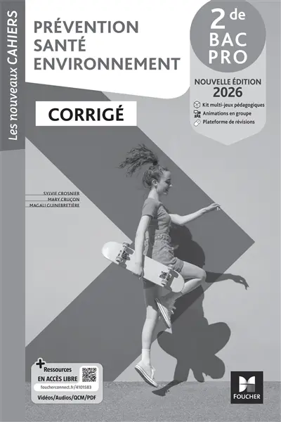 Prévention, santé, environnement 2de bac pro : corrigé