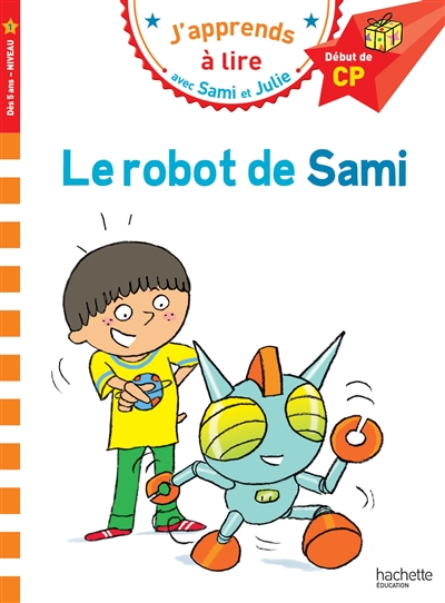 Le robot de Sami : début de CP, niveau 1