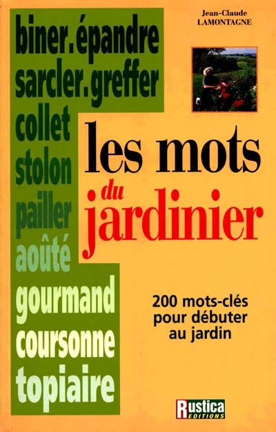 Les mots du jardinier