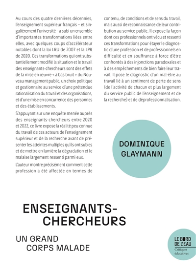 Enseignants-chercheurs : un grand corps malade